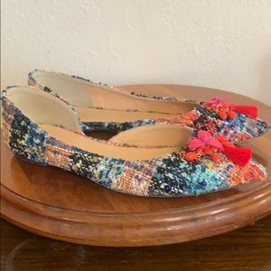 Tweed flats, Sz 8 1/2